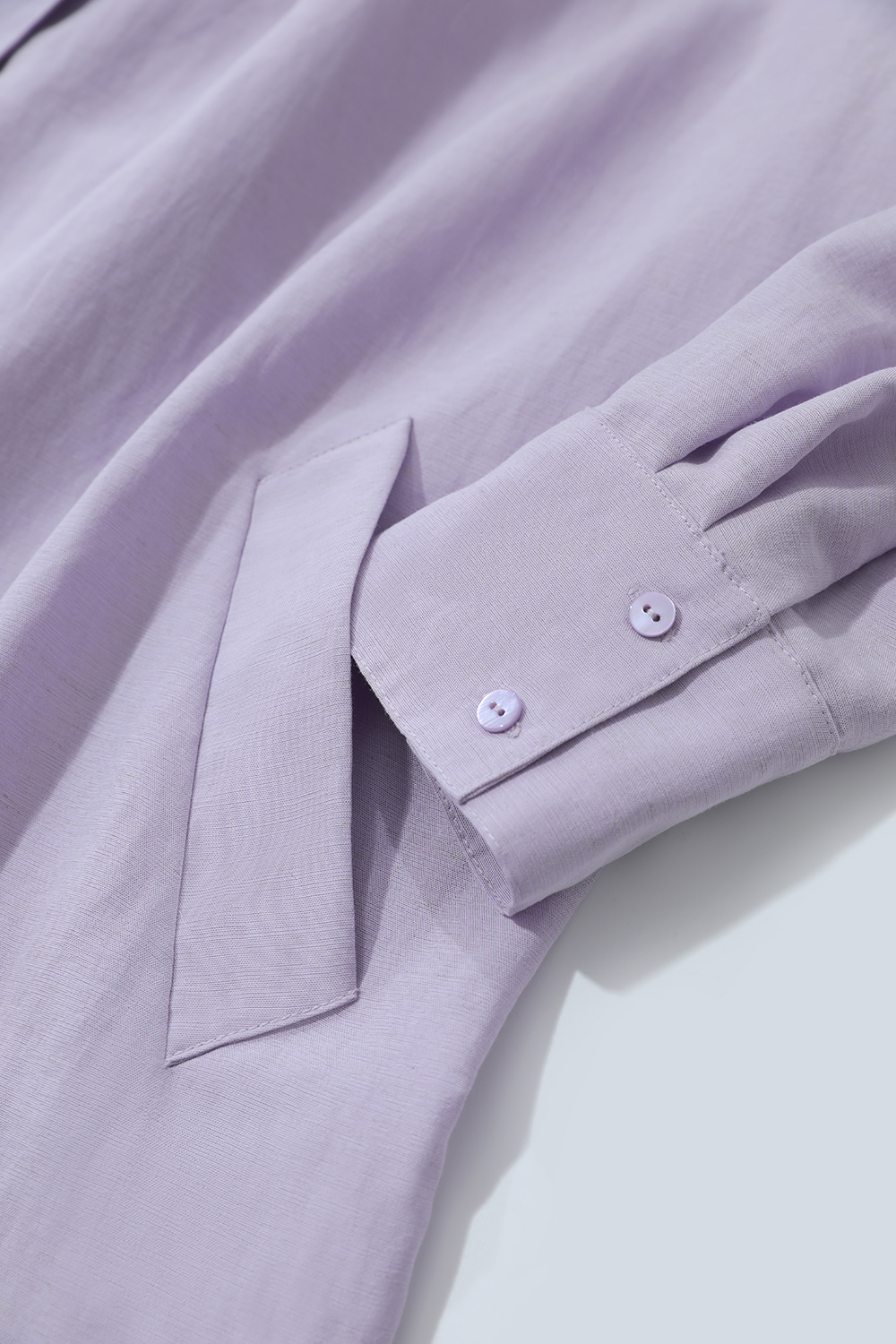 Lyocell Linen Trench Coat