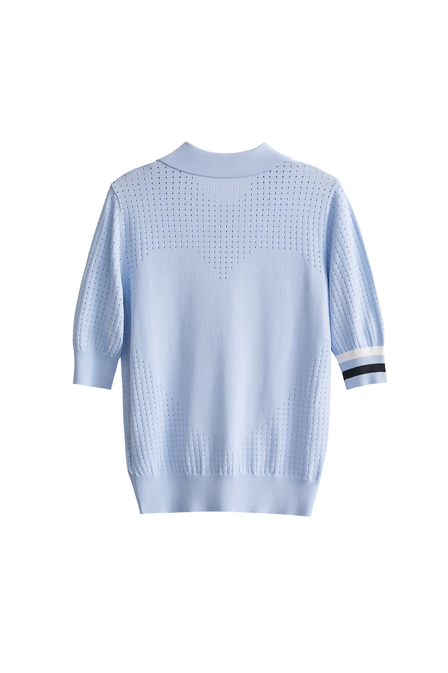 Polo Collar Knitted Sweater