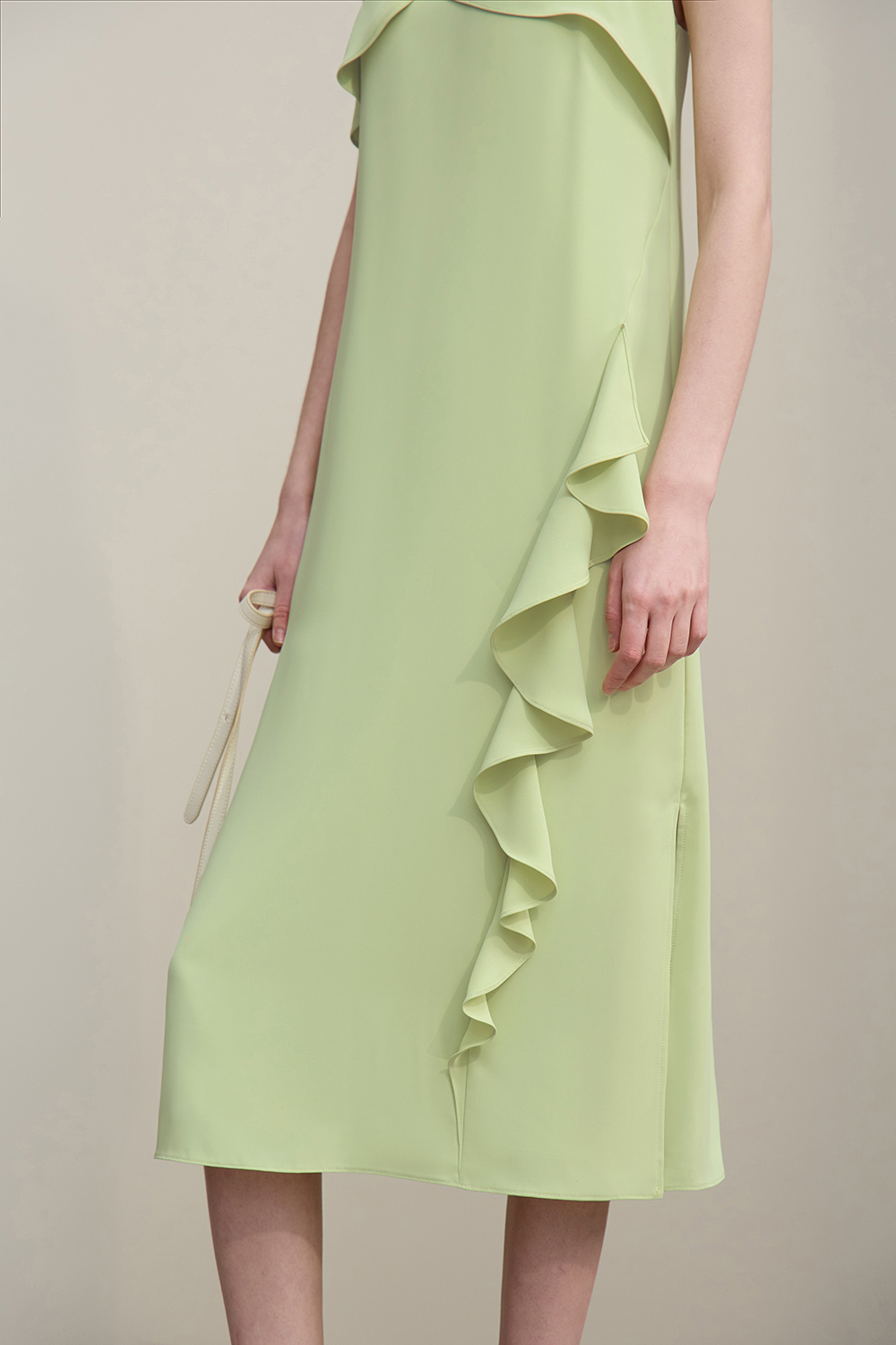 Ruffled Camisole Dress