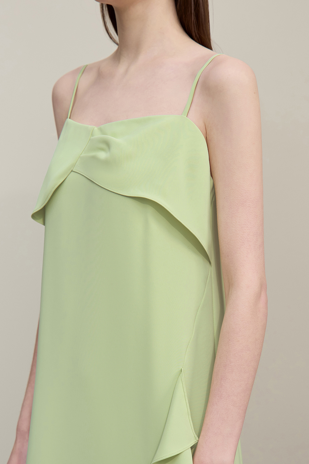 Ruffled Camisole Dress