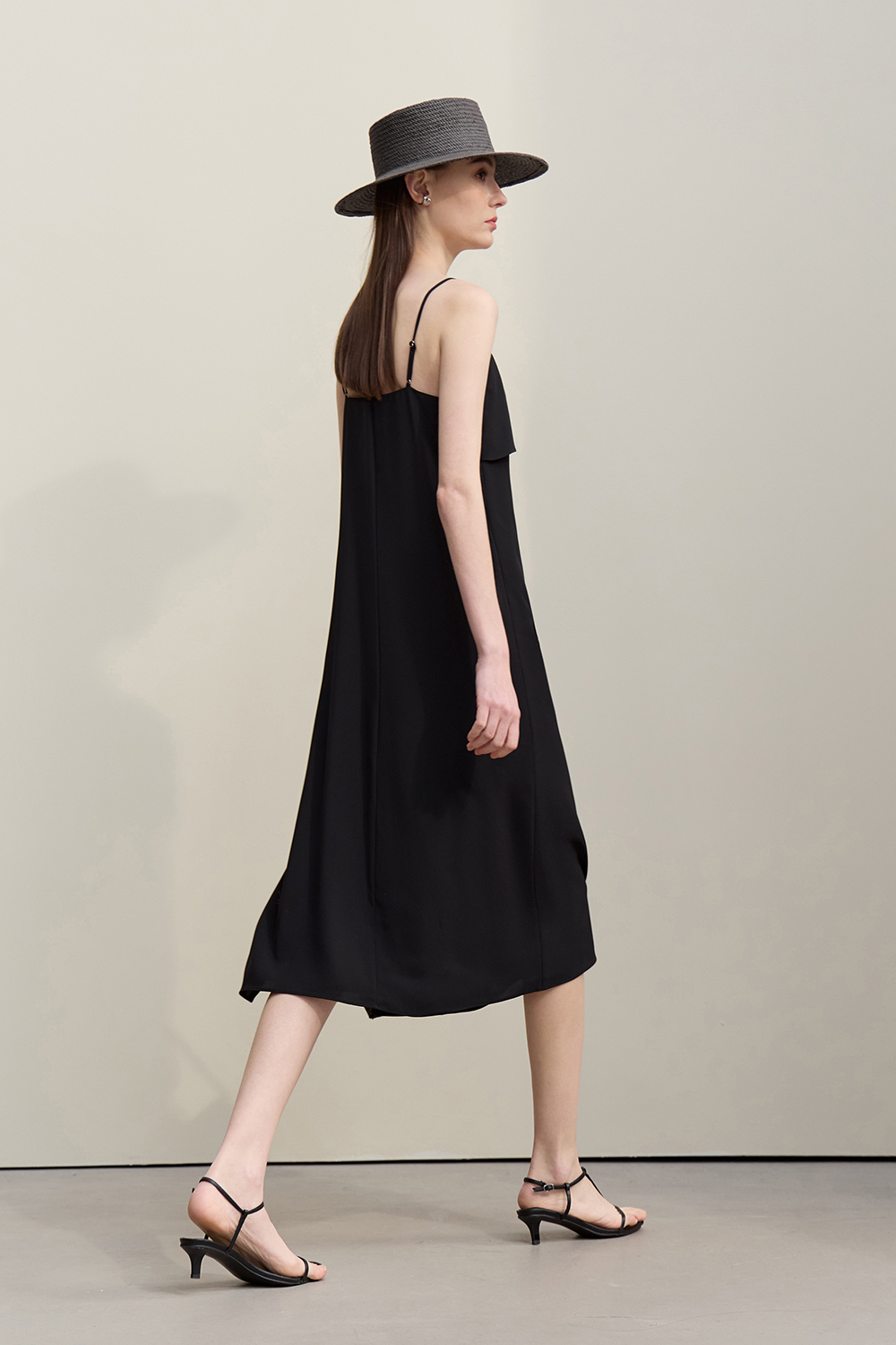 Ruffled Camisole Dress