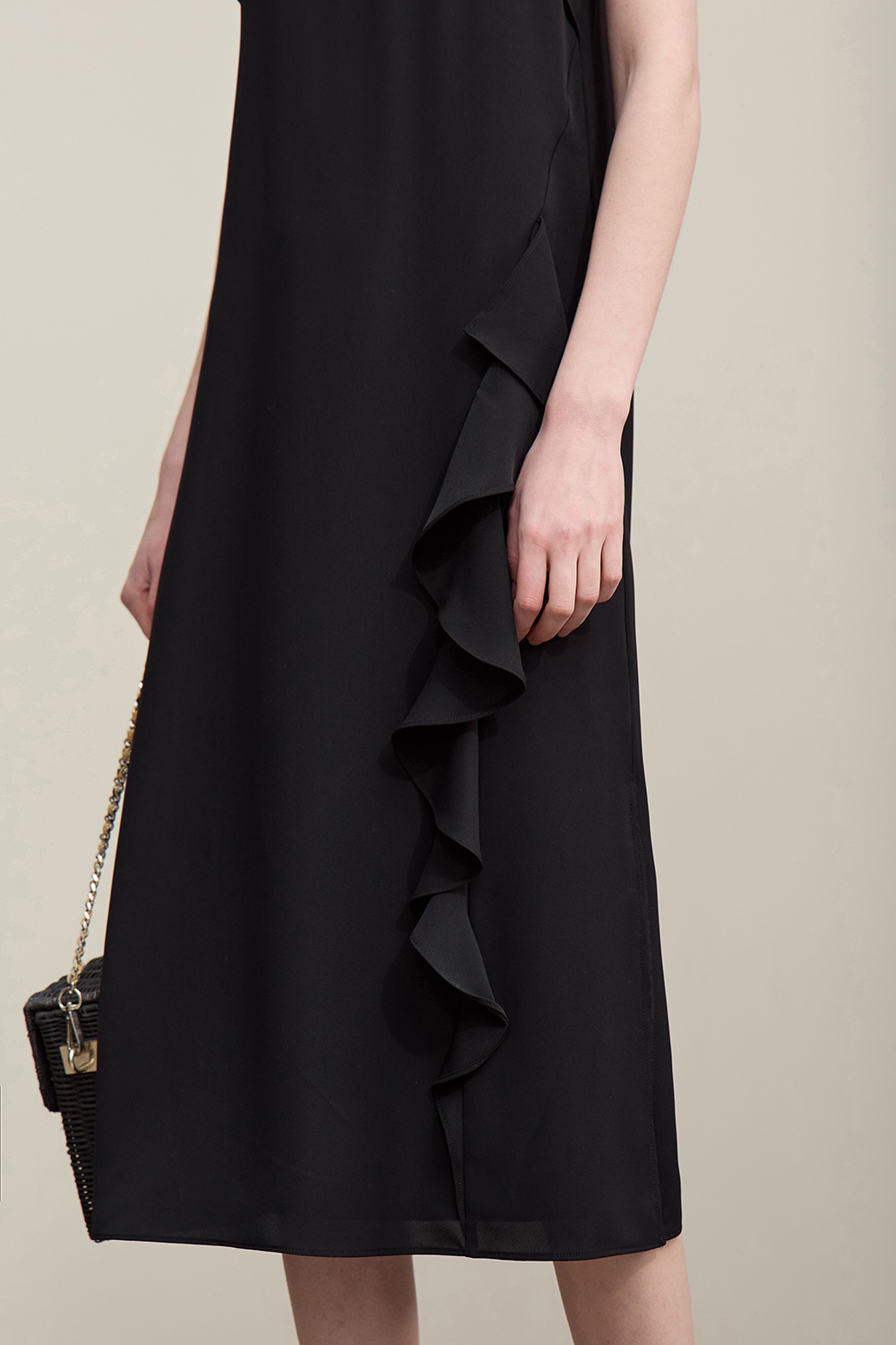 Ruffled Camisole Dress