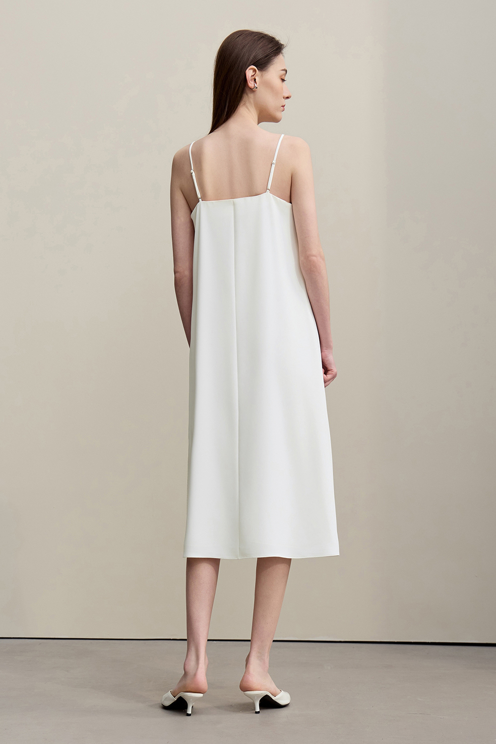 Ruffled Camisole Dress