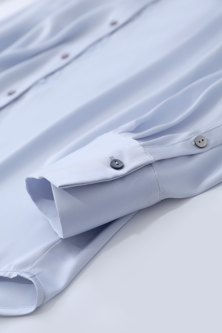 Sheer Mesh Lace Chiffon Blouse