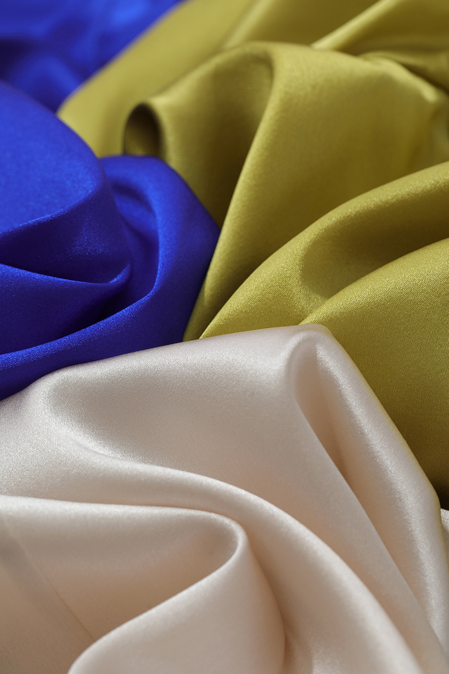 V-Neck Asymmetrical Placket Silk Top