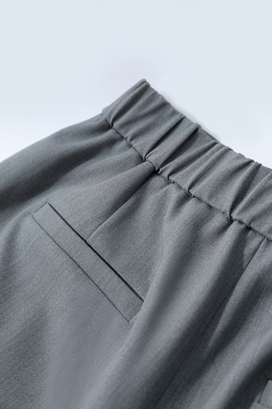Gathered wide-leg casual shorts|AMII