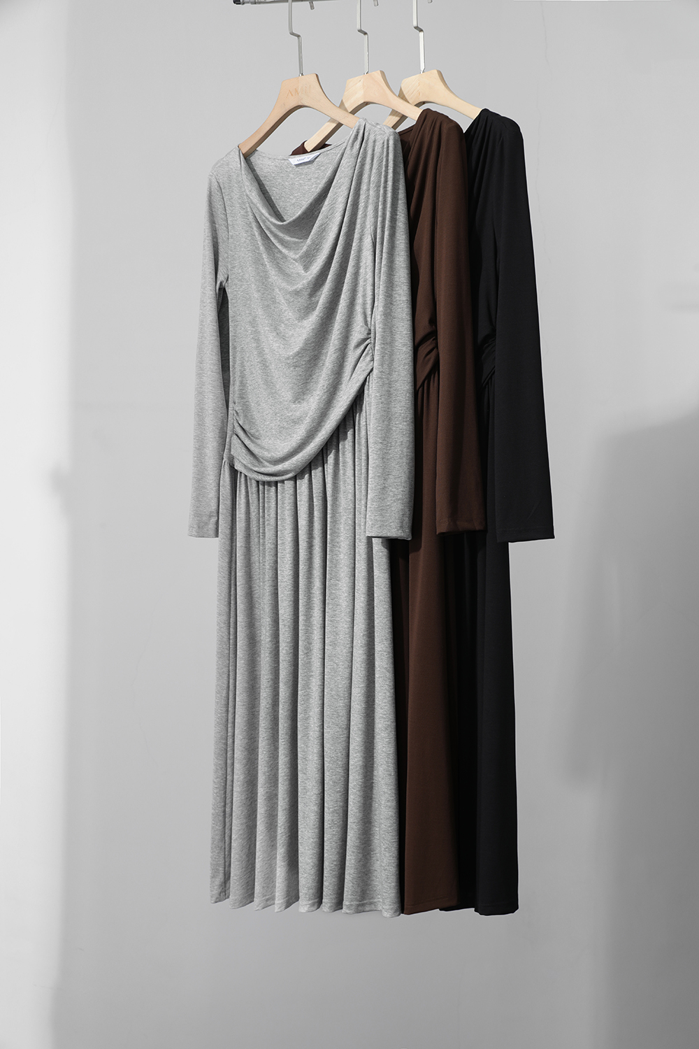 Swing Collar Waist Dress