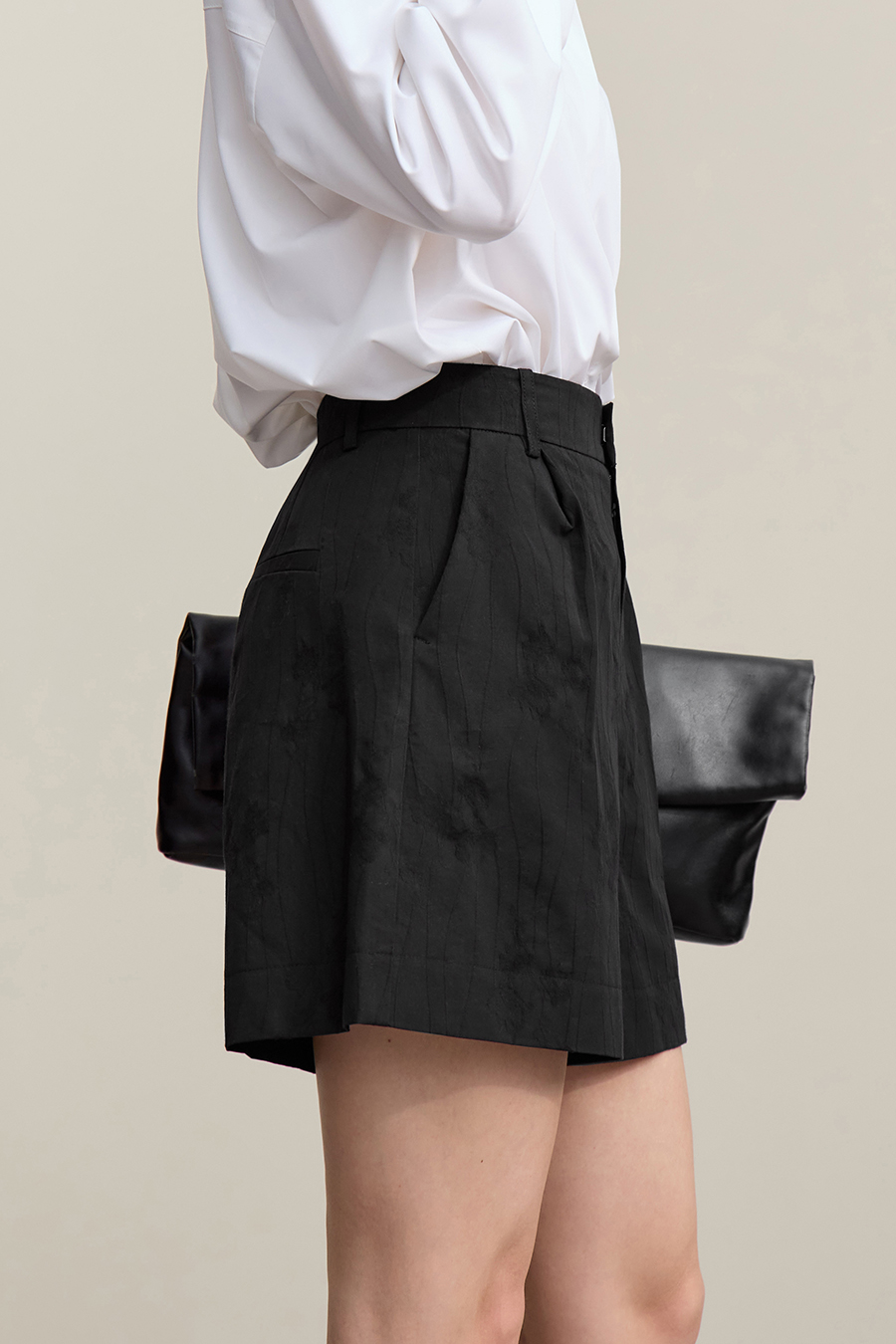 Lyocell Jacquard Shorts