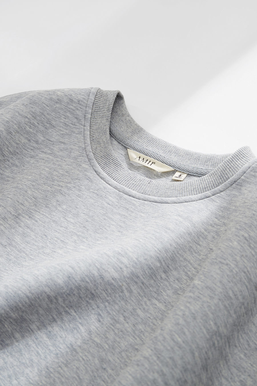 Drop-shoulder air-layer sweatshirt|AMII