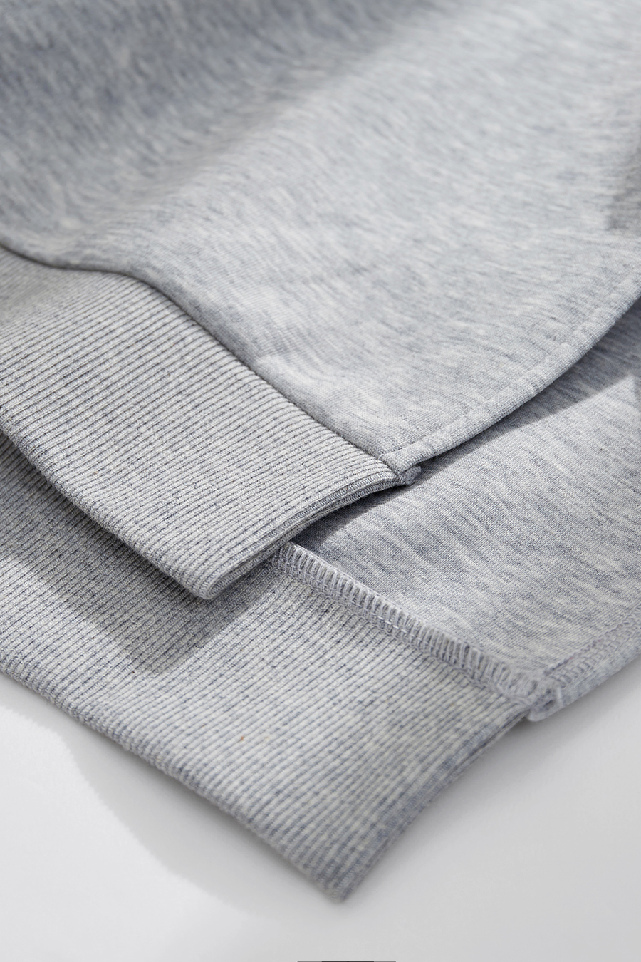 Drop-shoulder air-layer sweatshirt|AMII