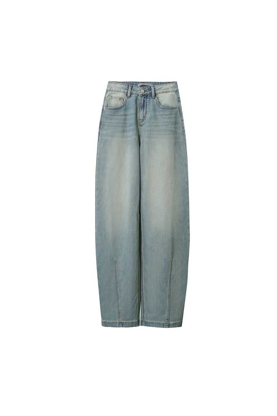 Vintage cotton denim long pants|AMII
