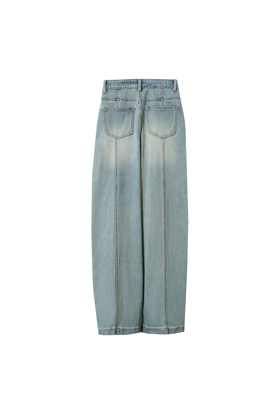 Vintage cotton denim long pants|AMII