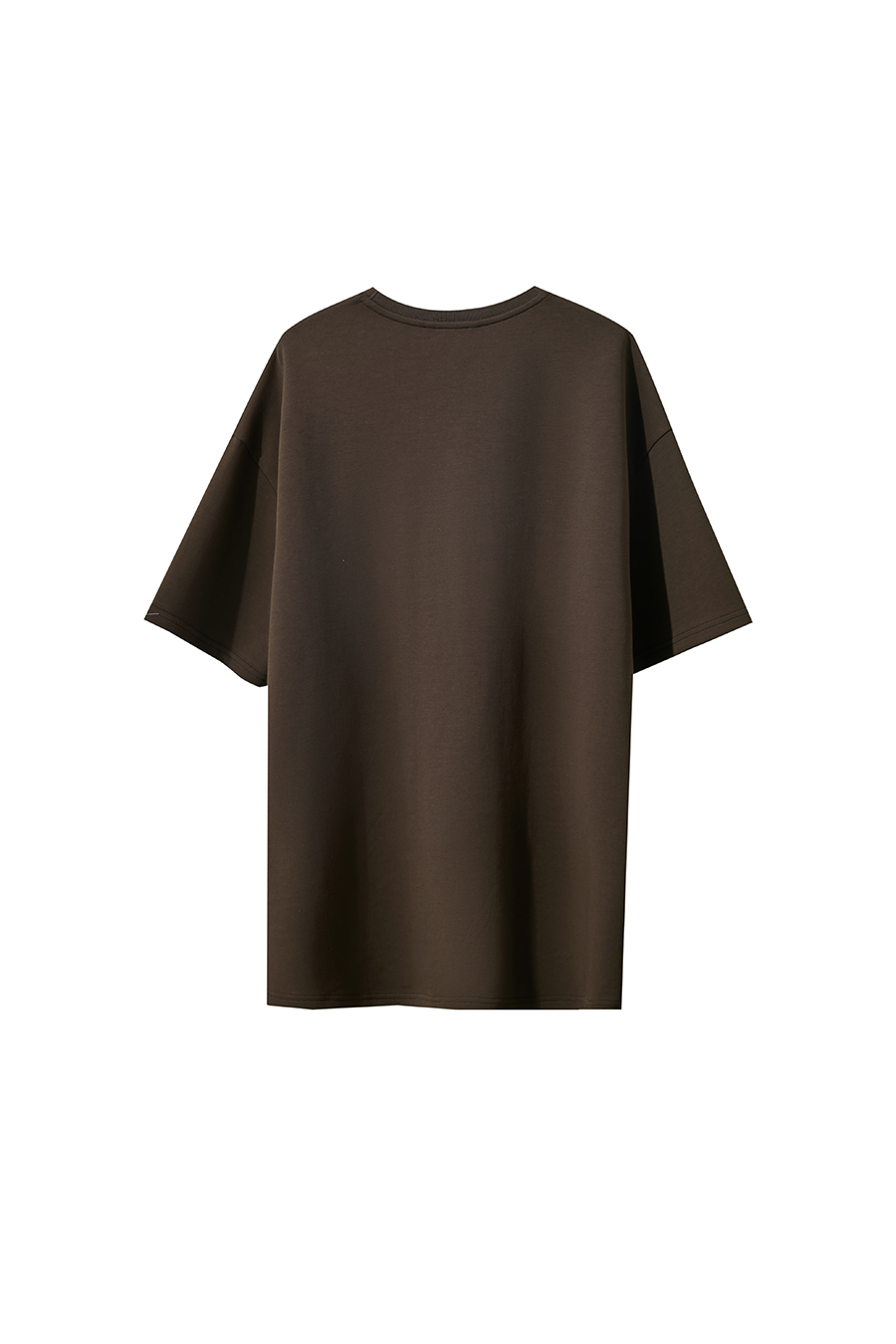 Embroidered air-layer knit tee|AMII