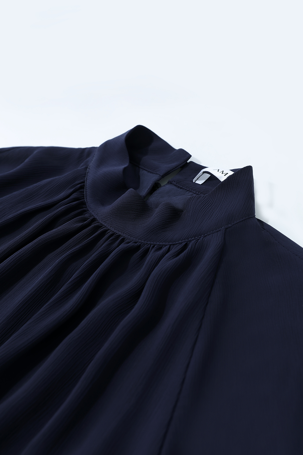 Chiffon Dress with Shunyu Crepe