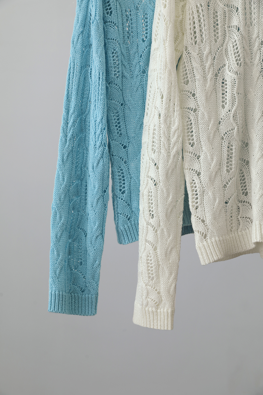 Hollow Floral Knitted Sweater