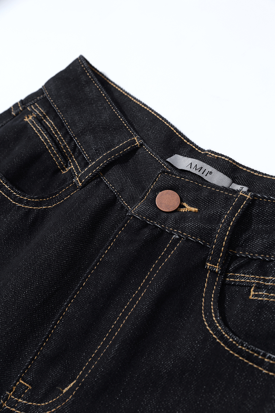 Cotton Lyocell Denim Pants|AMII