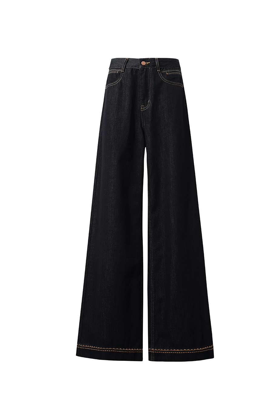 Cotton Lyocell Denim Pants|AMII