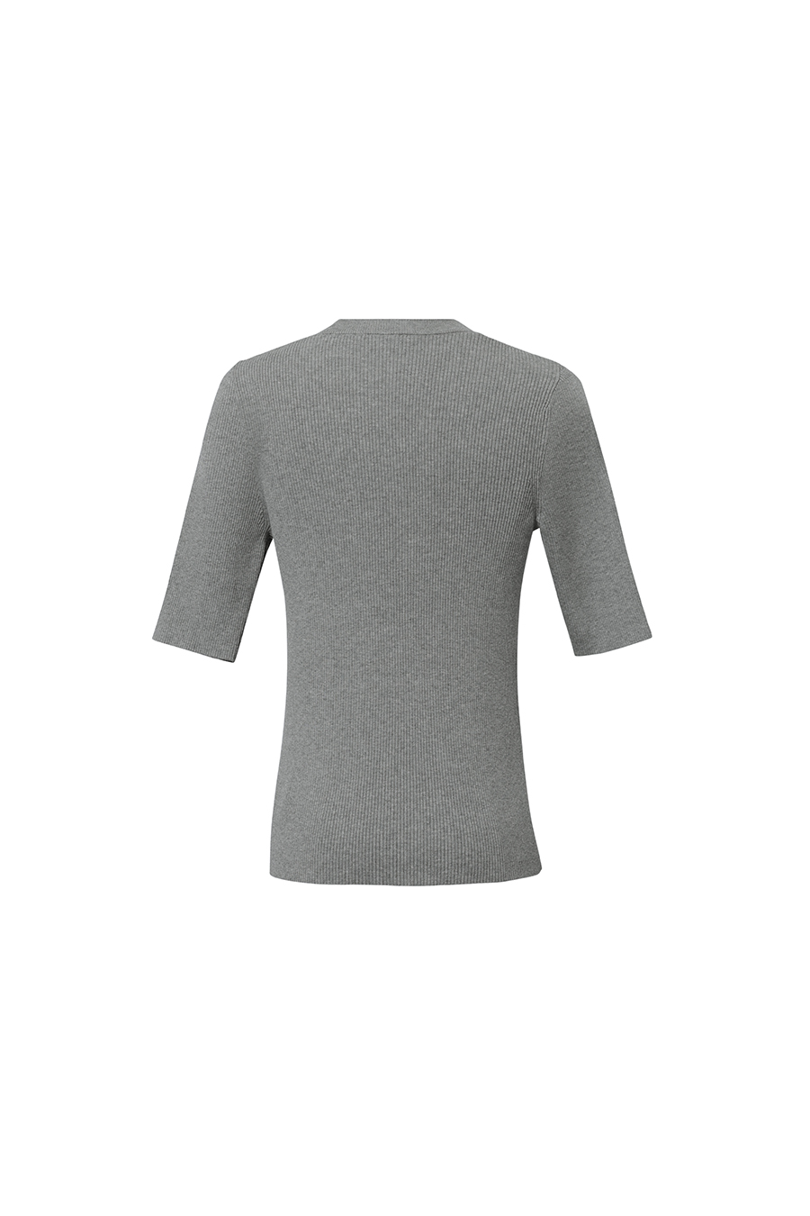 Crew Neck Half Sleeve Knit Top