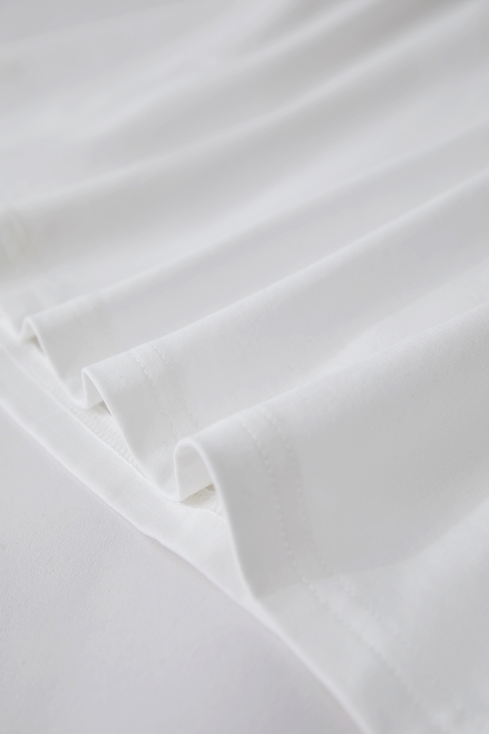 Letter Print Cotton T-shirt