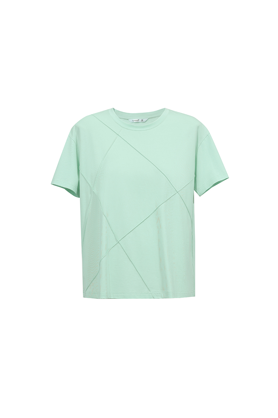 Pin Tuck Panel T-shirt