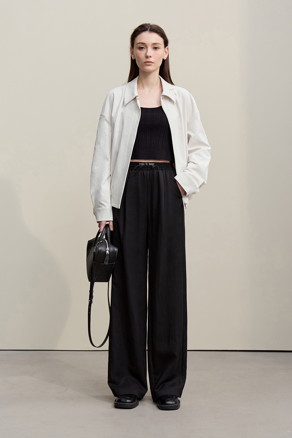 Print Wide Leg Casual Pants