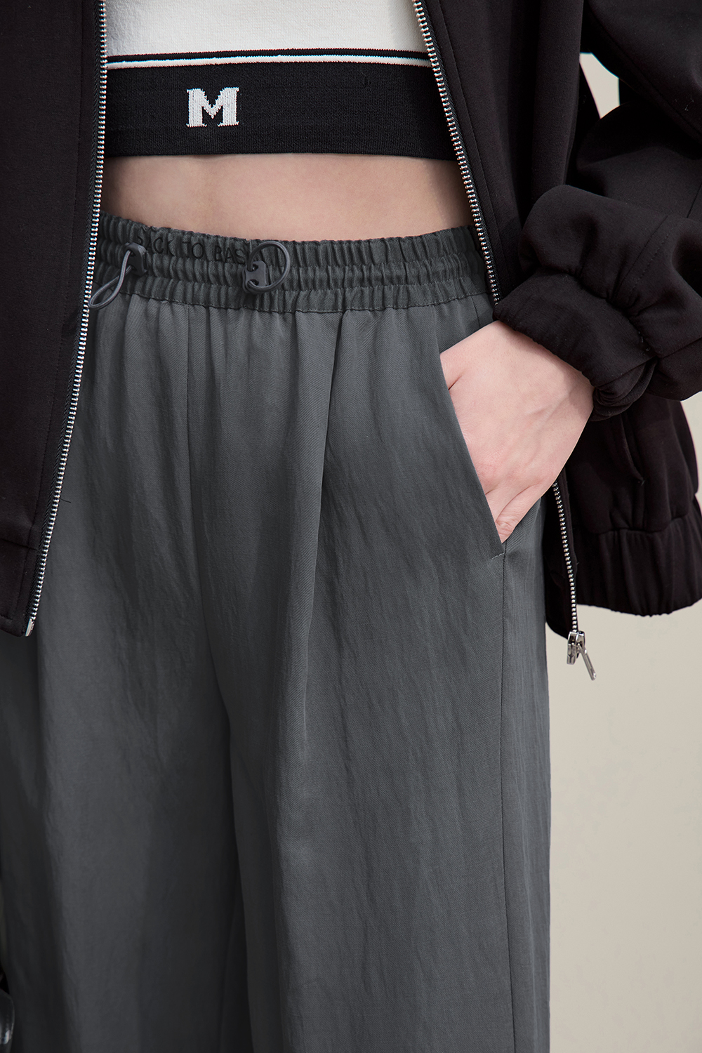 Print Wide Leg Casual Pants