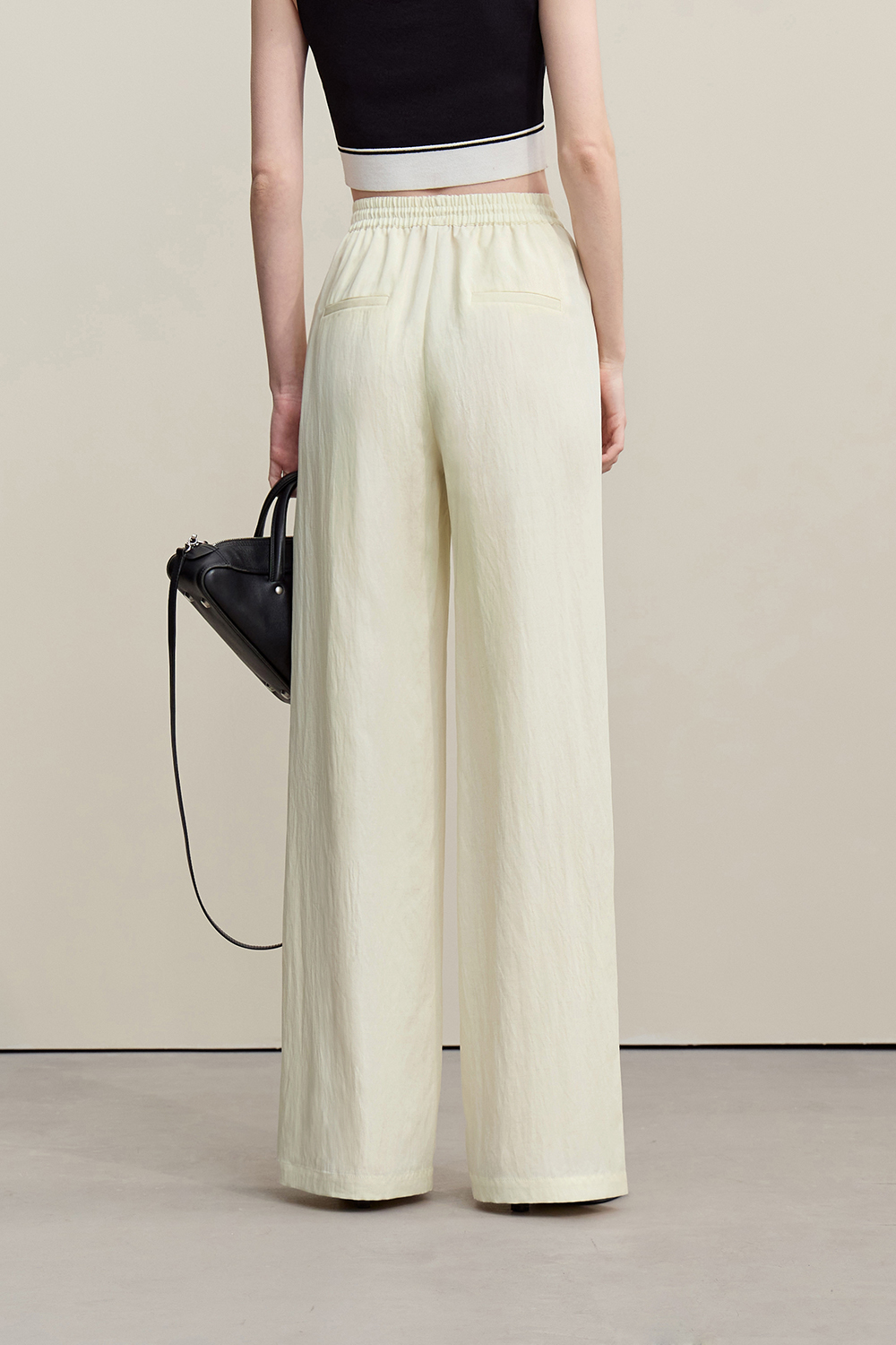 Print Wide Leg Casual Pants