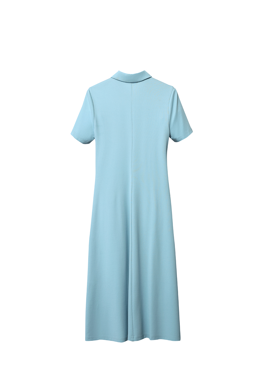 Collared Fitted Waist Dress|AMII