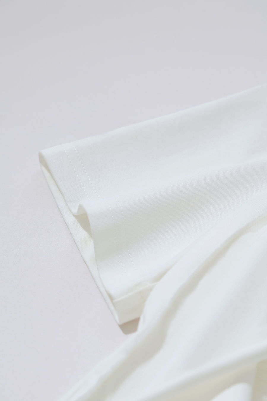 Lace Spliced Ruffled T-shirt|AMII
