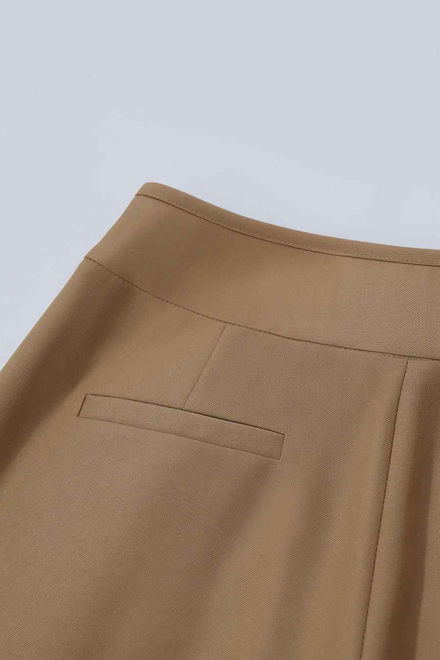 Gathered Wide-leg Casual Pants|AMII