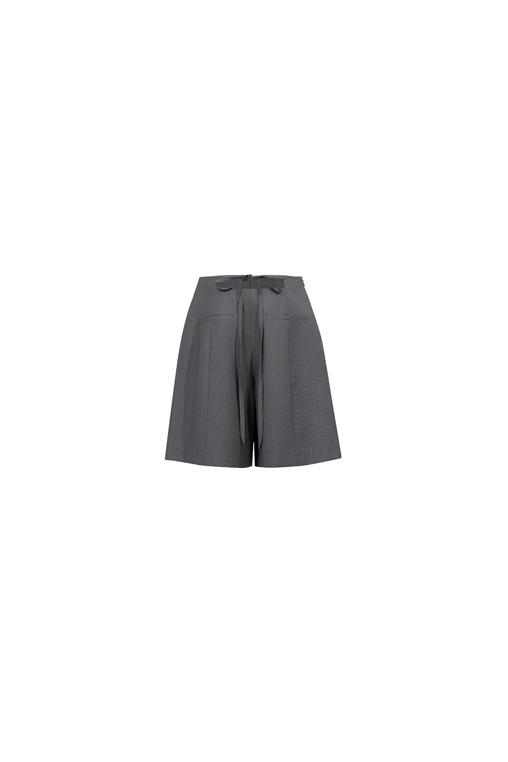 Crinkled Tie Casual Shorts|AMII