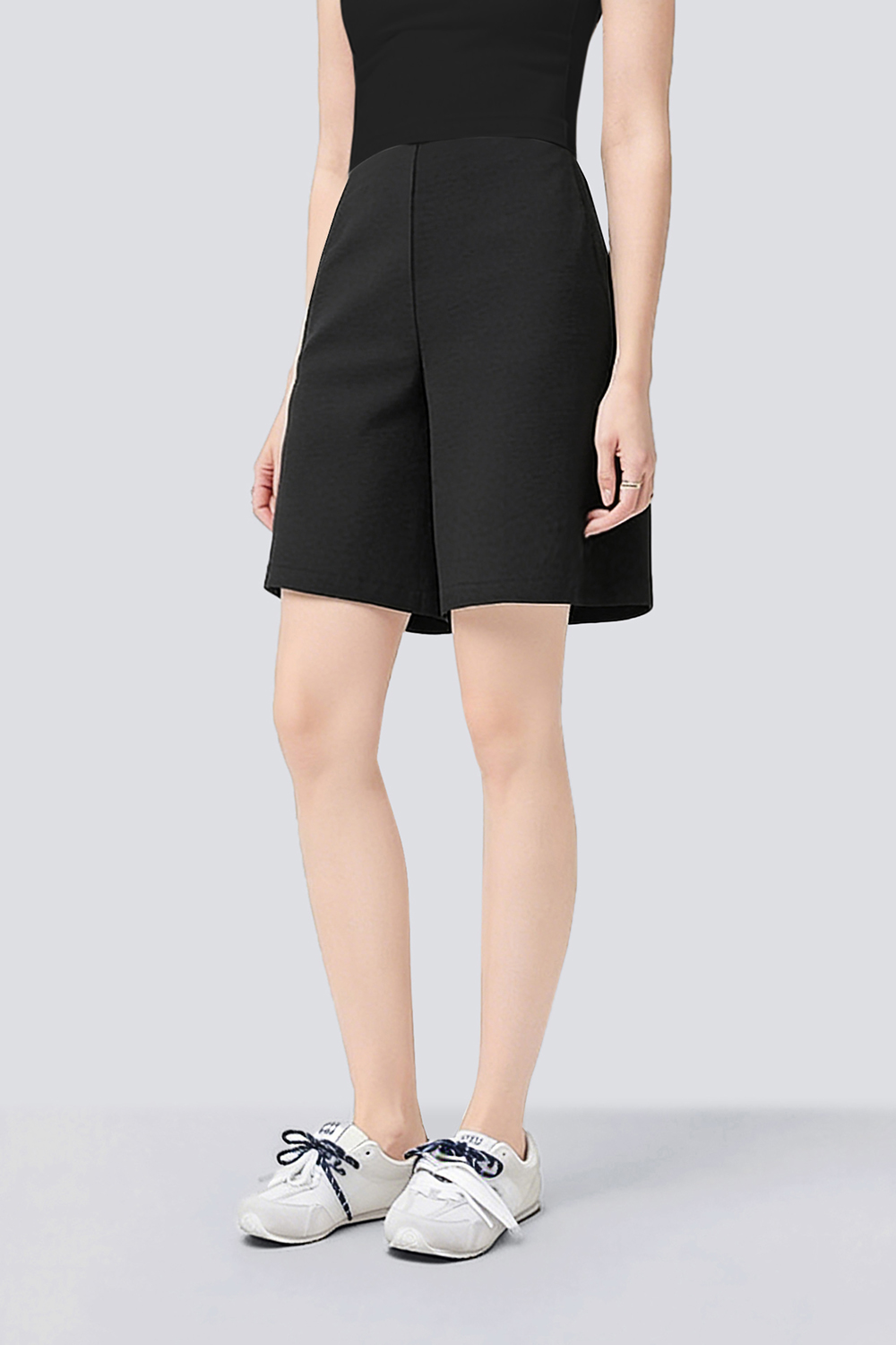 Crinkled Tie Casual Shorts|AMII