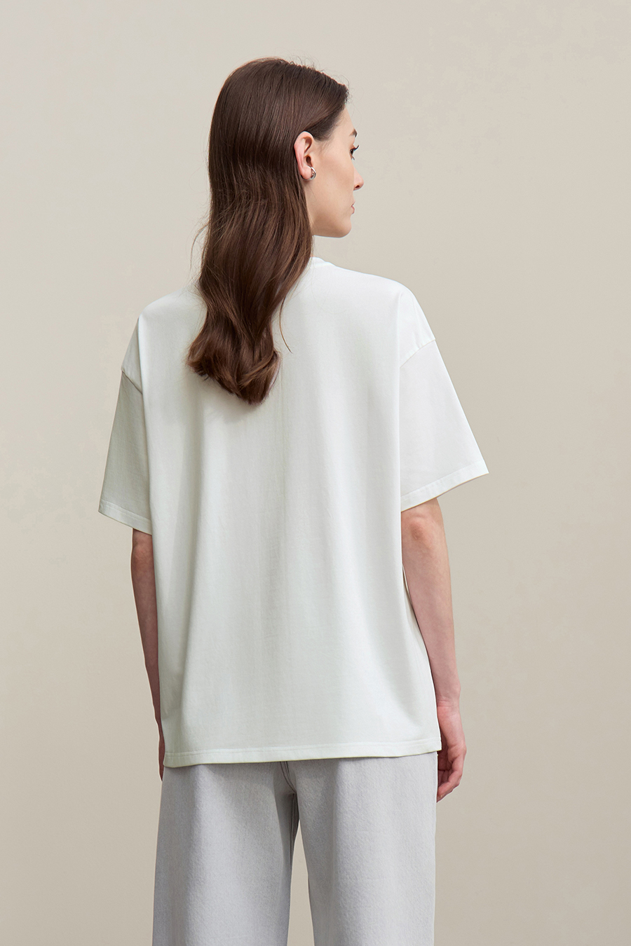 Direct Injection Foam Print T-Shirt|AMII