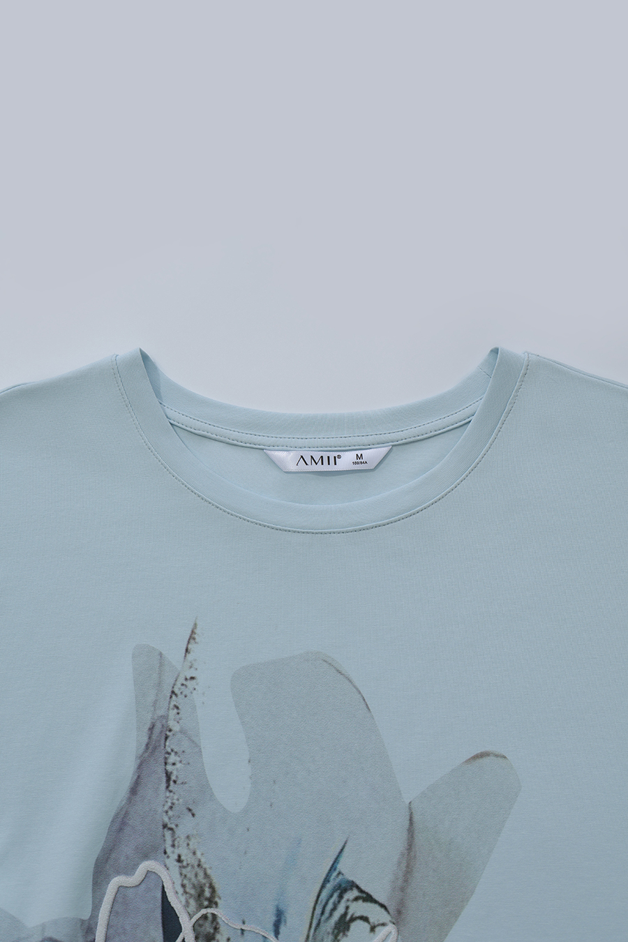 Direct Injection Foam Print T-Shirt|AMII