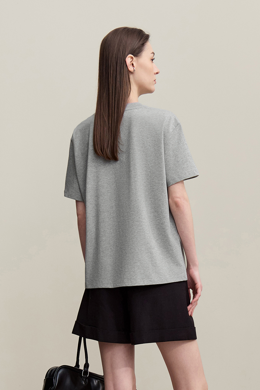 Handmade Rhinestone Short-sleeve T-shirt