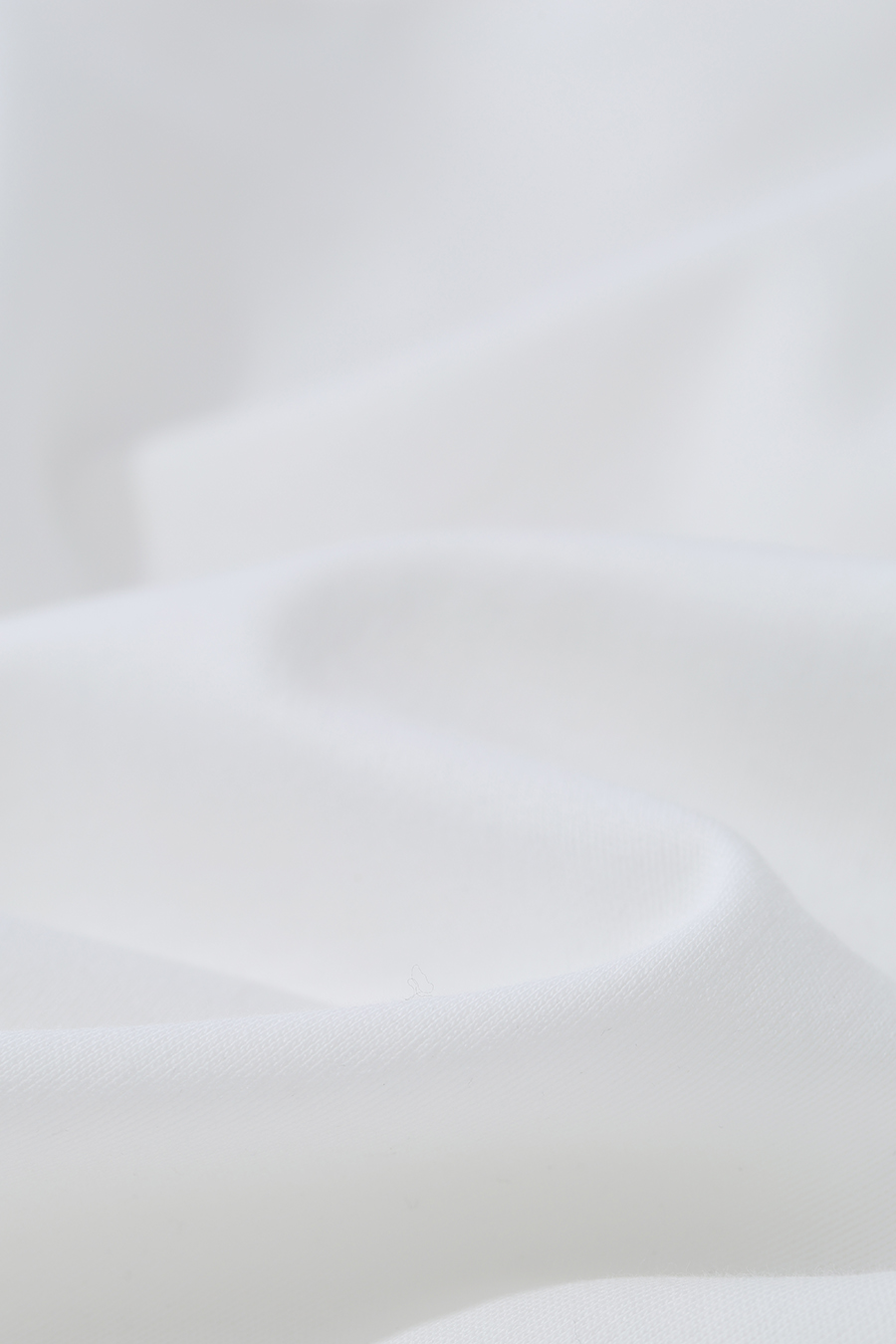 Letter Embroidered Pure Cotton T-shirt|AMII