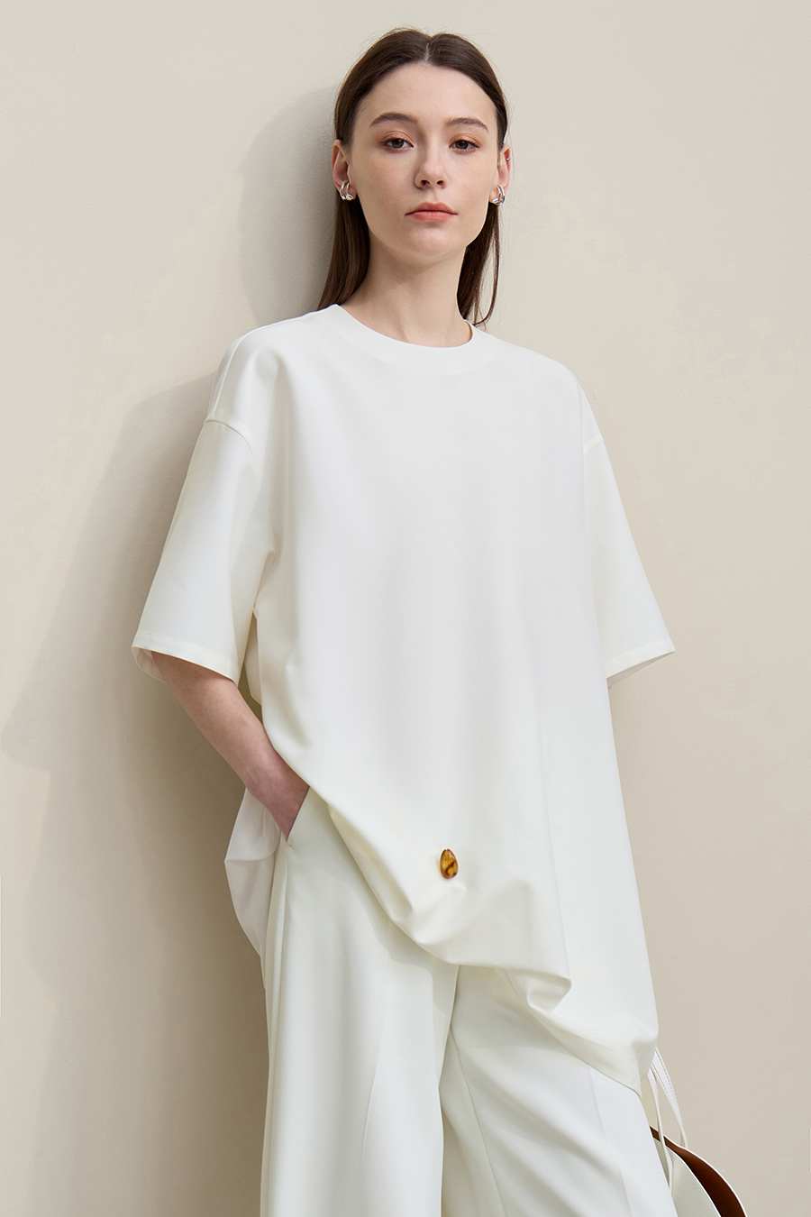 Bud Hem Drop Shoulder T-shirt