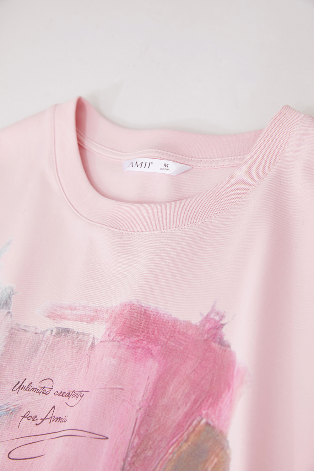 Abstract Print Short Sleeve T-shirt