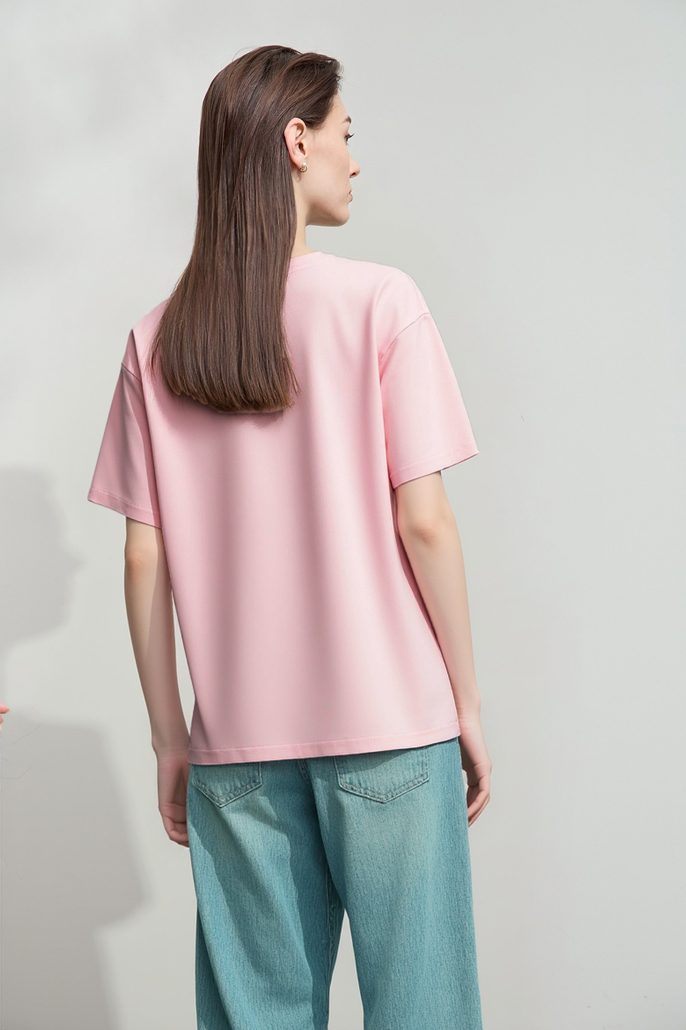 Abstract Print Short Sleeve T-shirt