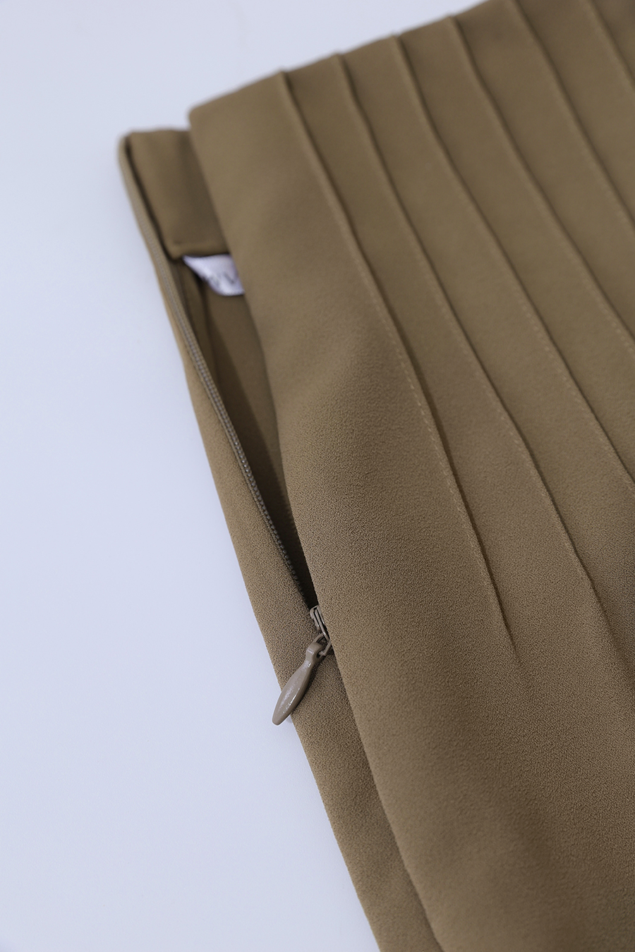 Toothpick pleat casual long pants|AMII