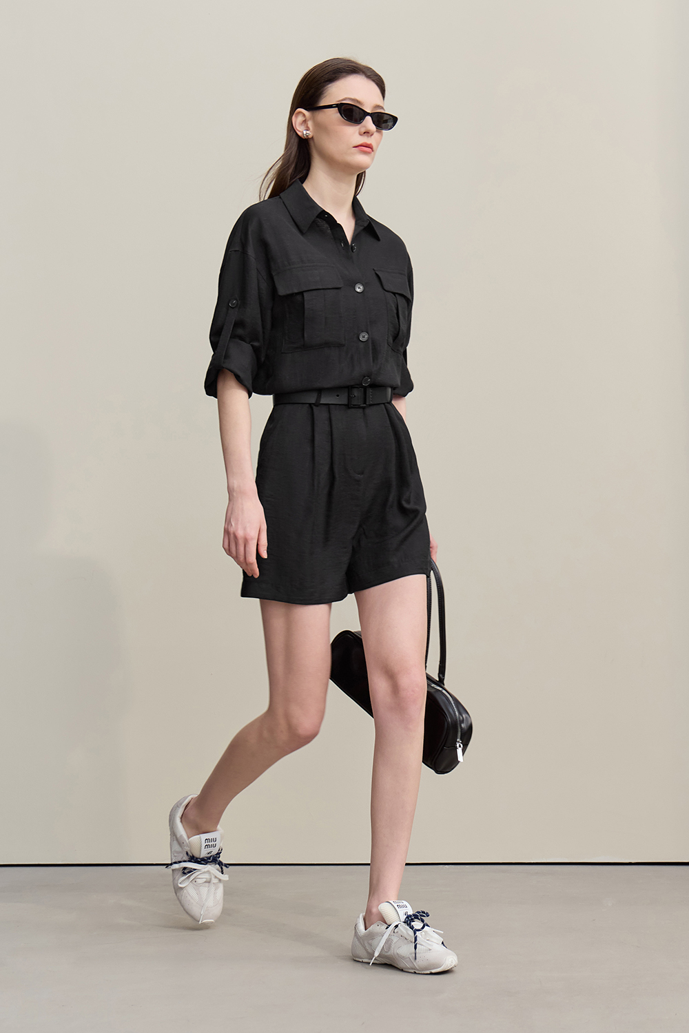 Cargo Linen Jumpsuit