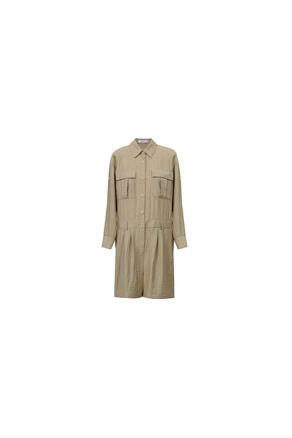 Cargo Linen Jumpsuit