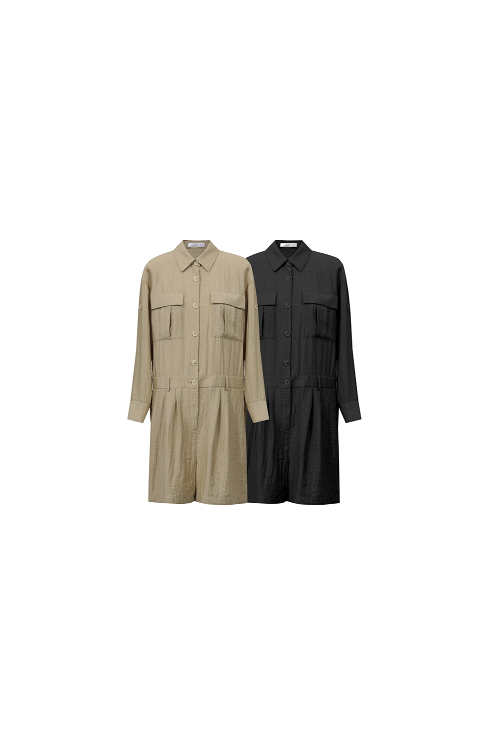 Cargo Linen Jumpsuit