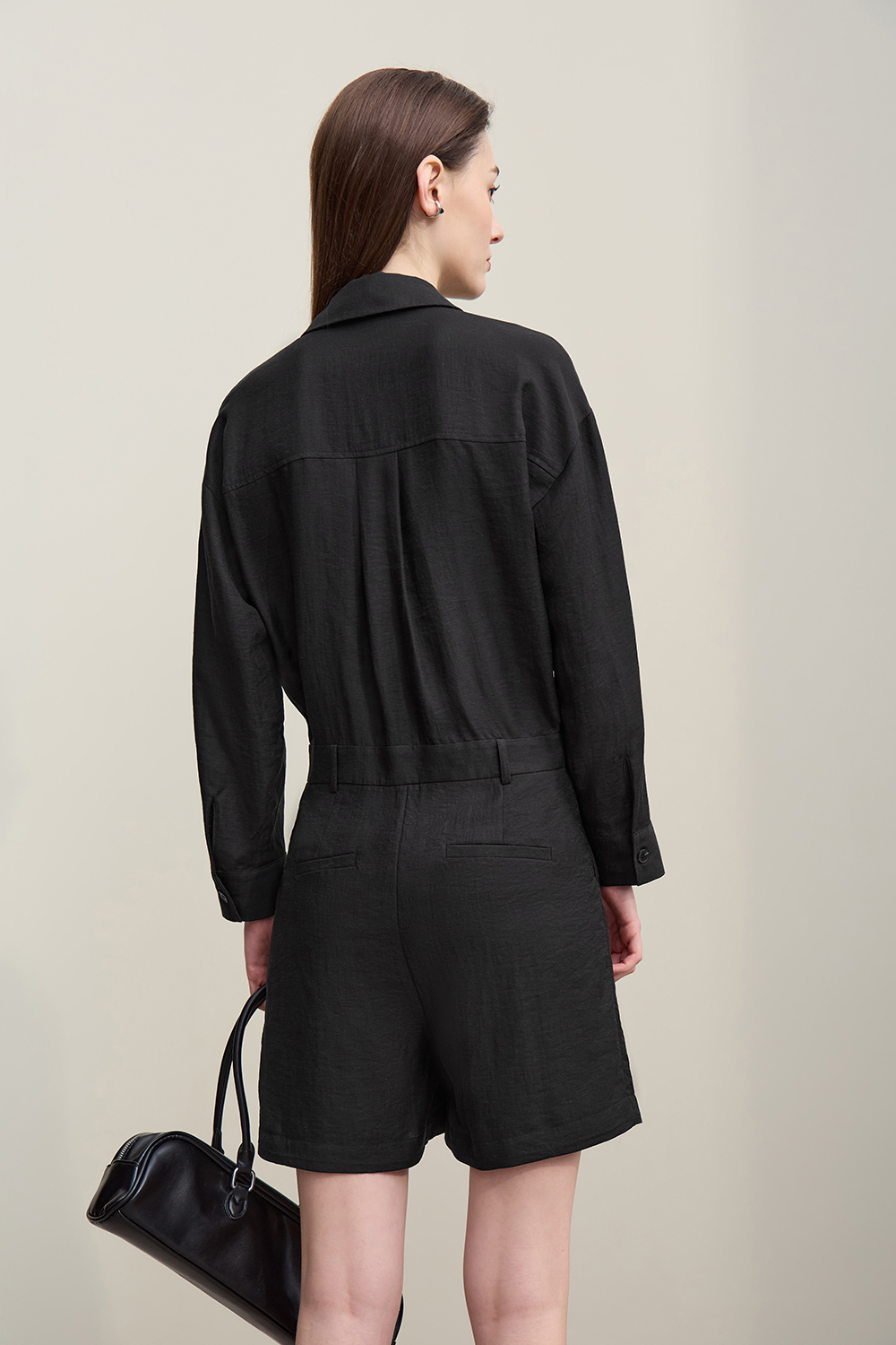 Cargo Linen Jumpsuit