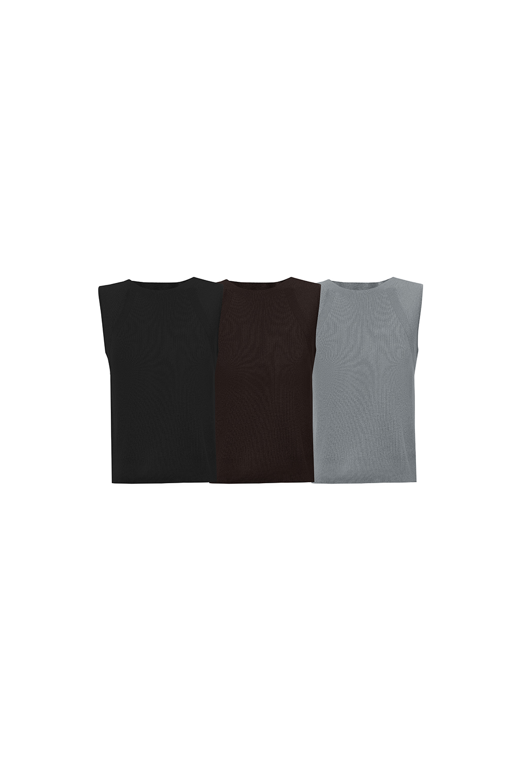 Crew Neck Knit Camisole Top