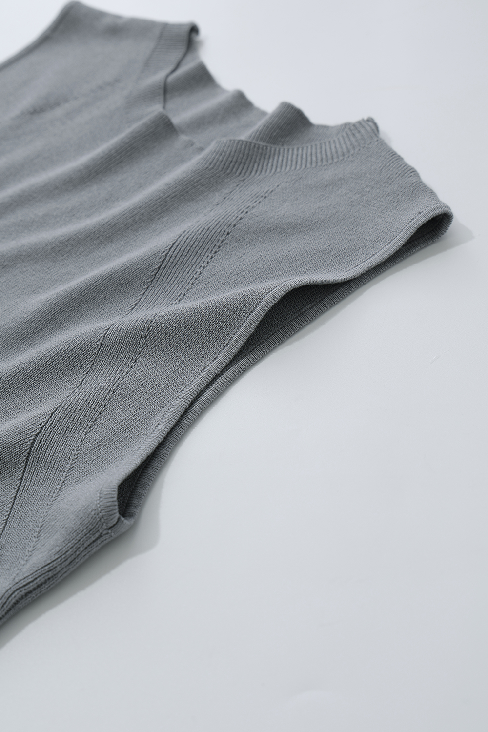 Crew Neck Knit Camisole Top