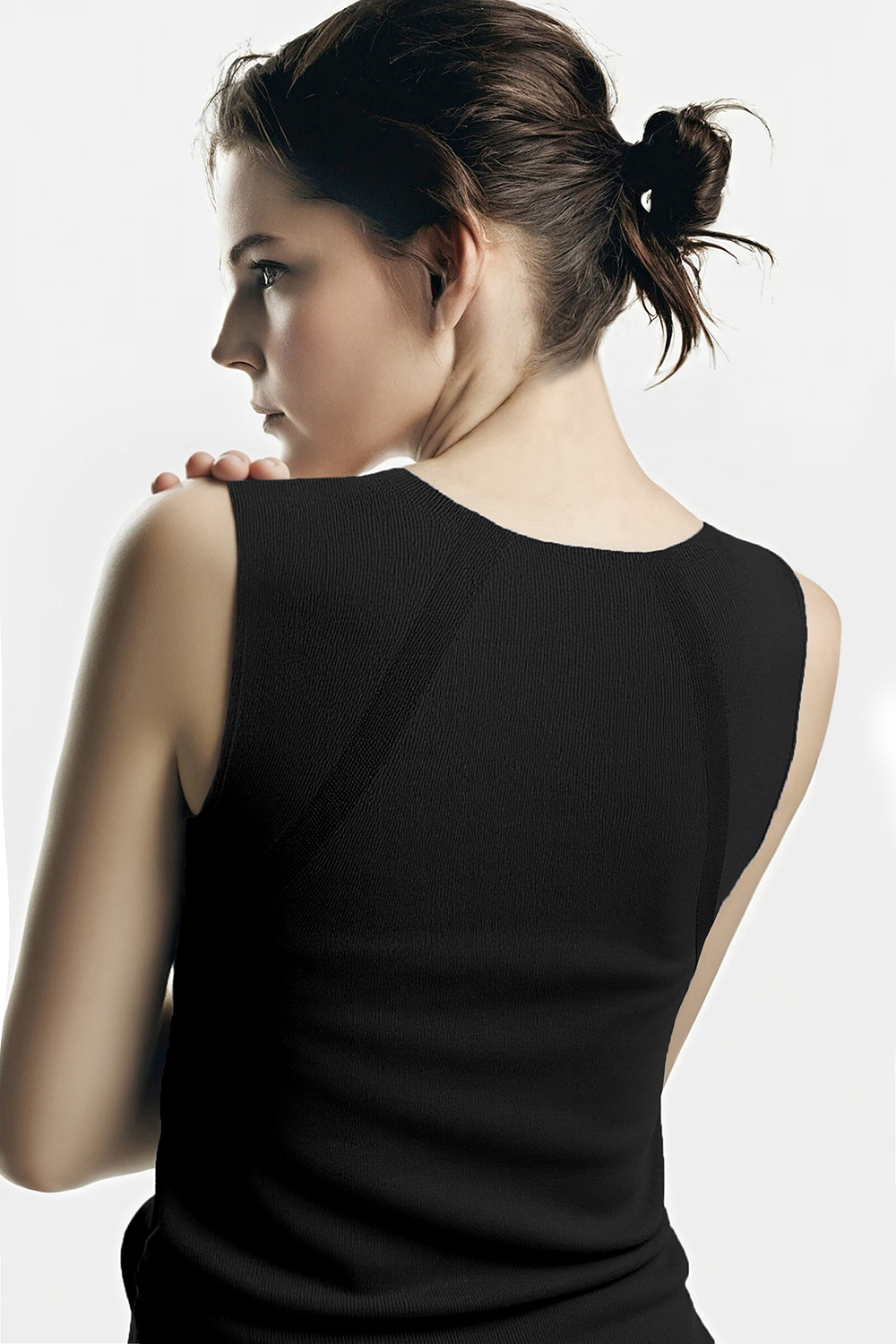 Crew Neck Knit Camisole Top