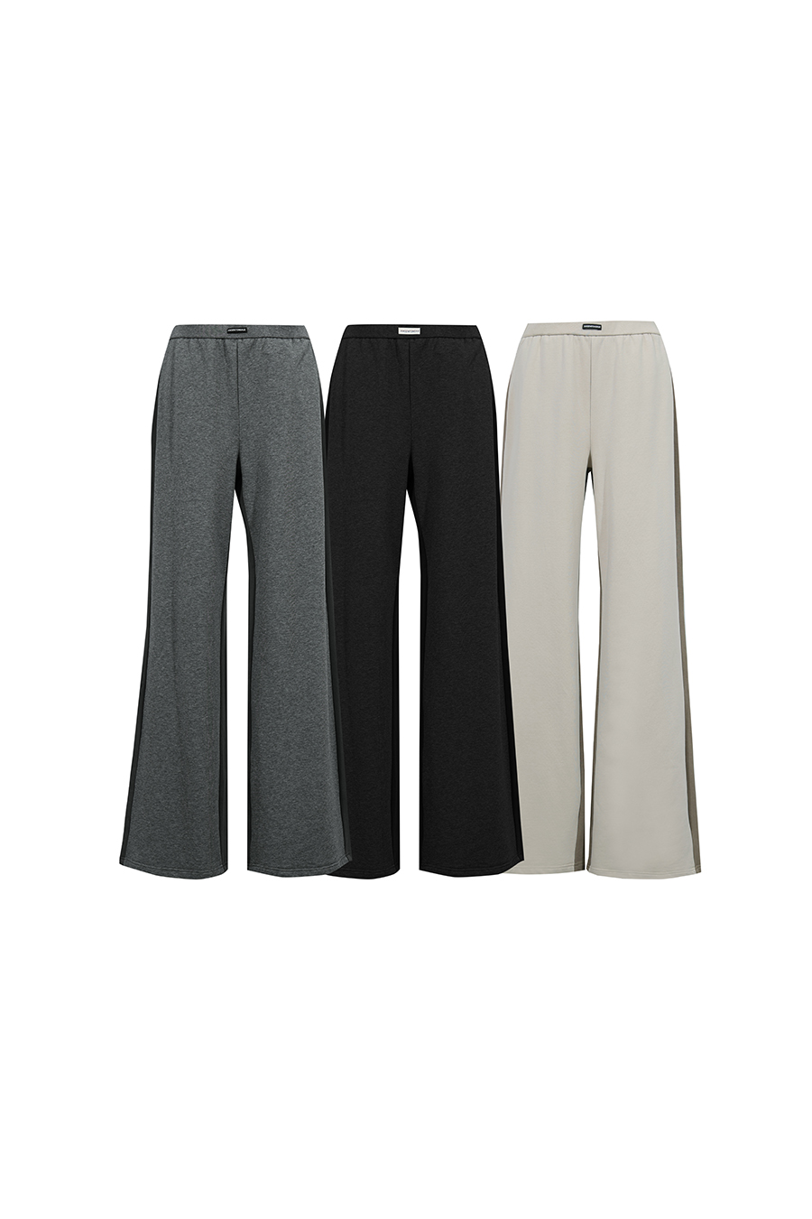 Color-block Spliced Casual Pants