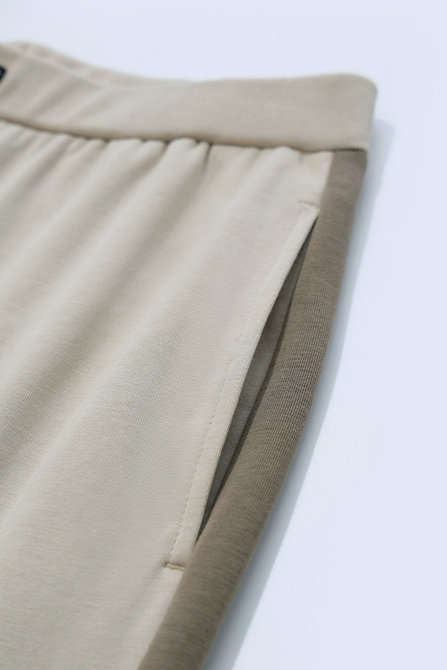 Color-block Spliced Casual Pants