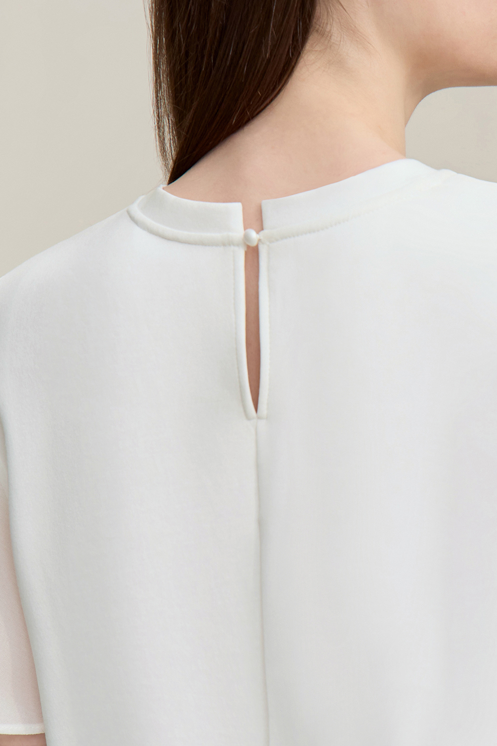 Perspective Mesh Splice Dress|AMII